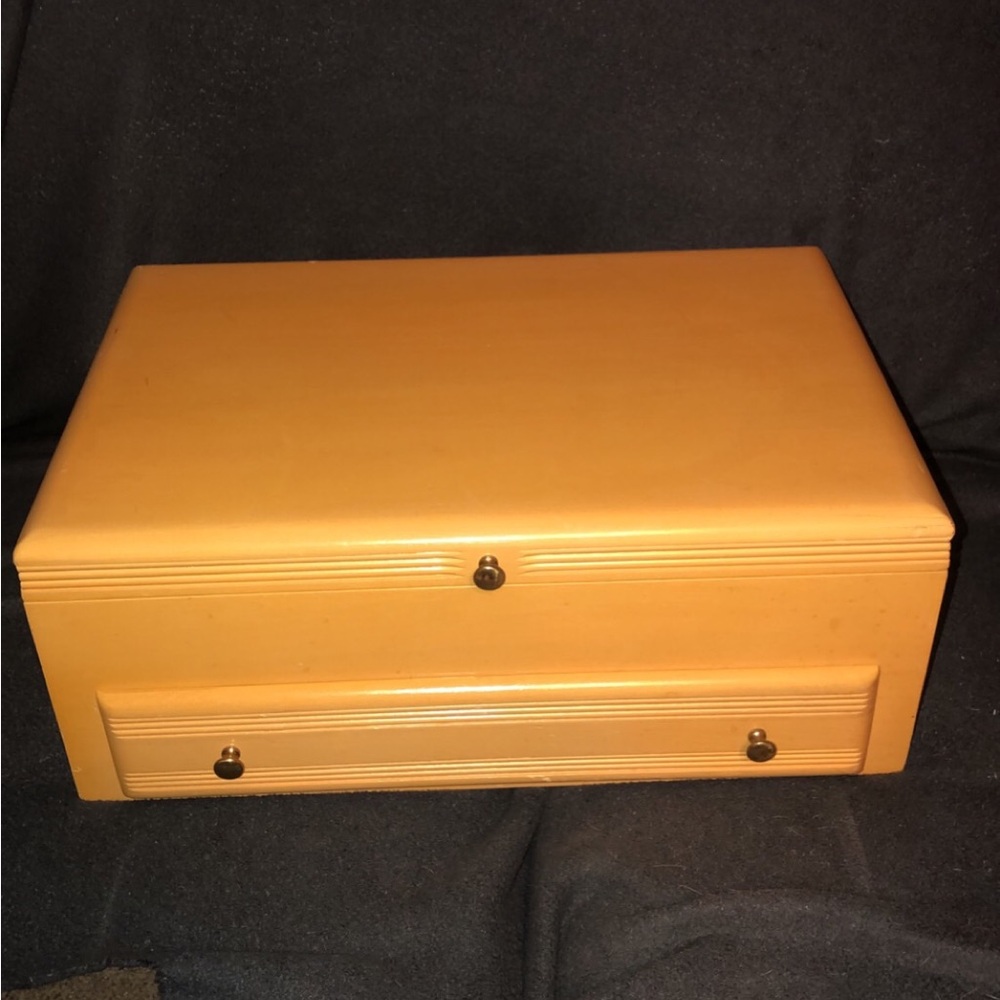 Vintage Wood Silverware Box from St.Louis Downtown Famous Barr